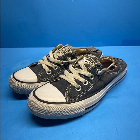 Converse All Star Shoreline Women's Slip On Casual Shoes Dark Gray Size 6 - Picture 1 of 10